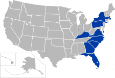 Atlantic Coast Conference locations