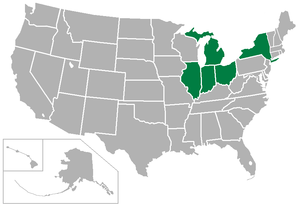 Mid American Conference locations